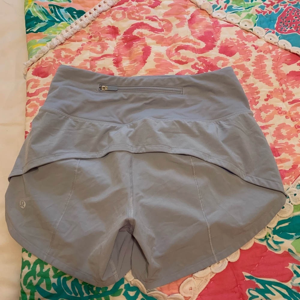 Lululemon Speed Up 4” size 0